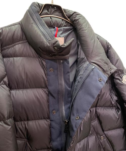 MONCLER（モンクレール）MONCLER (モンクレール) BORIS/ダウンジャケット ネイビー サイズ:4の古着・服飾アイテム