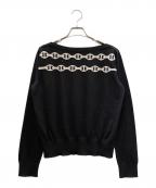 HERMESエルメス）の古着「シェーヌダンクルニット」｜ブラック