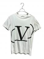 VALENTINOヴァレンティノ）の古着「ロゴTシャツ」｜ホワイト
