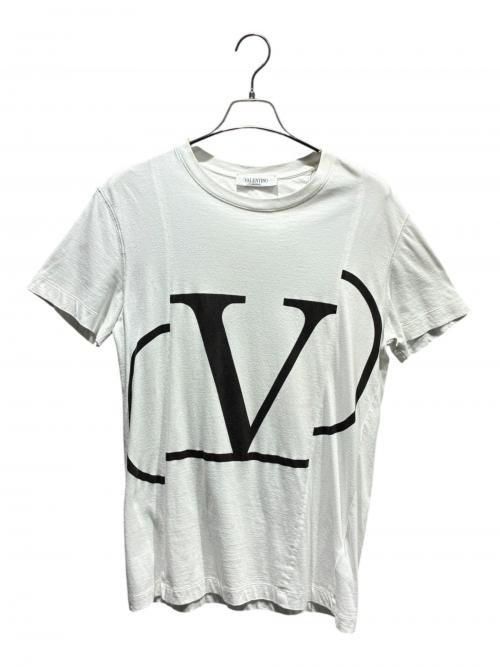 VALENTINO（ヴァレンティノ）VALENTINO (ヴァレンティノ) ロゴTシャツ ホワイト サイズ:XSの古着・服飾アイテム