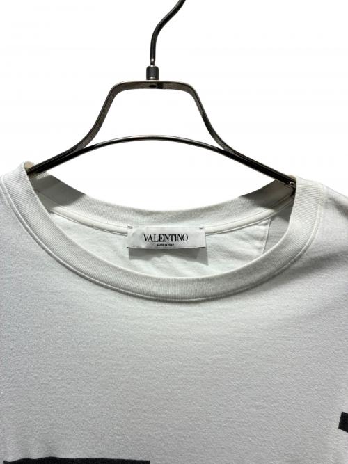 VALENTINO（ヴァレンティノ）VALENTINO (ヴァレンティノ) ロゴTシャツ ホワイト サイズ:XSの古着・服飾アイテム