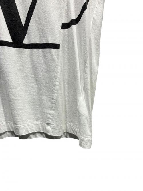 VALENTINO（ヴァレンティノ）VALENTINO (ヴァレンティノ) ロゴTシャツ ホワイト サイズ:XSの古着・服飾アイテム