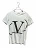 VALENTINO（ヴァレンティノ）の古着「ロゴTシャツ」｜ホワイト