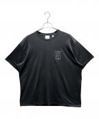 BURBERRYバーバリー）の古着「TBロゴTシャツ」｜ブラック