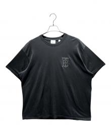 BURBERRY（バーバリー）の古着「TBロゴTシャツ」｜ブラック