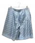 Dior (ディオール) Oblique Silk Shorts/オブリーク/013C121A4751シルクハーフパンツ/ グレー×ブルー サイズ:48：110000円