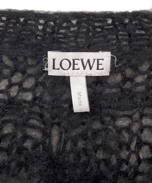 LOEWE（ロエベ）LOEWE (ロエベ) モヘアニット ブラック サイズ:Sの古着・服飾アイテム