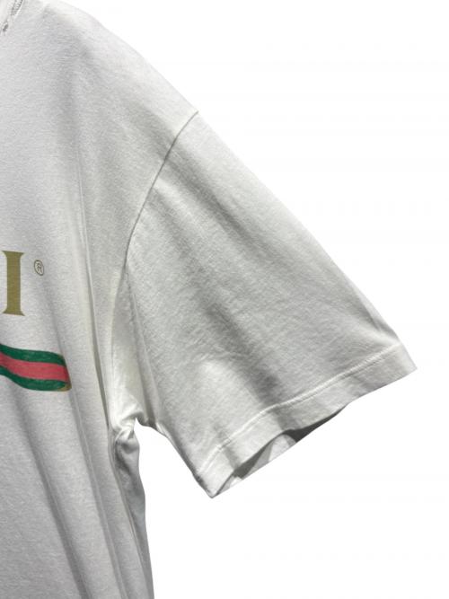 GUCCI（グッチ）GUCCI (グッチ) ヴィンテージロゴTシャツ ホワイト サイズ:XSの古着・服飾アイテム