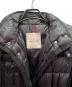 中古・古着 MONCLER (モンクレール) HERMINE/ダウンコート ネイビー：120000円