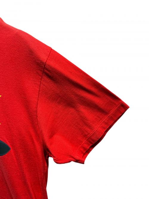 GUCCI（グッチ）GUCCI (グッチ) ロゴTシャツ　717422 XJFHT レッド サイズ:Sの古着・服飾アイテム