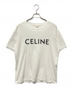 CELINEセリーヌ）の古着「ロゴTシャツ」｜ホワイト