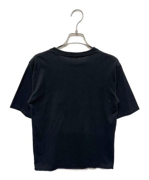 Saint Laurent Paris（サンローランパリ）Saint Laurent Paris (サンローランパリ) ロゴTシャツ ブラック サイズ:XSの古着・服飾アイテム