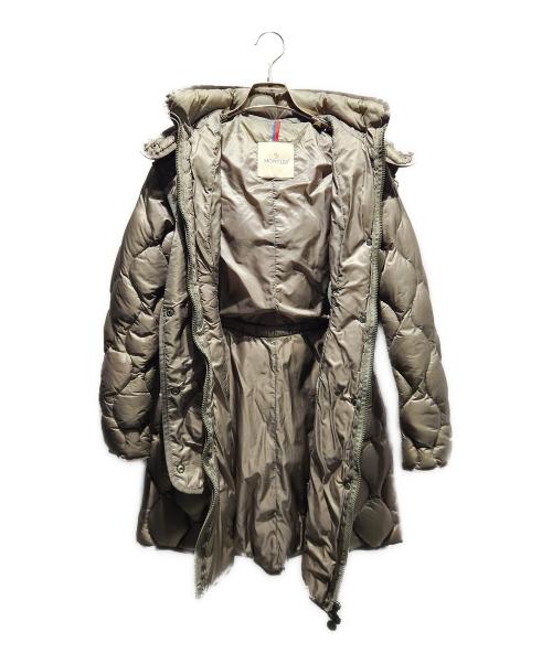 MONCLER（モンクレール）MONCLER (モンクレール) LON/ダウンコート グレー サイズ:00の古着・服飾アイテム