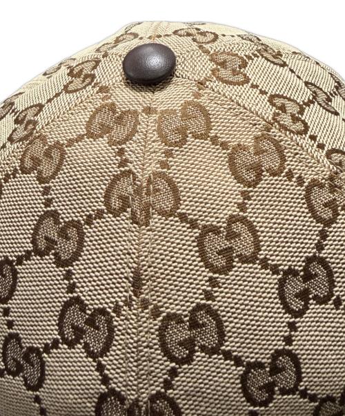 GUCCI（グッチ）GUCCI (グッチ) GGキャップ ベージュ サイズ:-の古着・服飾アイテム