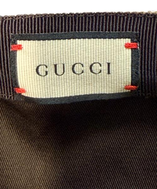 GUCCI（グッチ）GUCCI (グッチ) GGキャップ ベージュ サイズ:-の古着・服飾アイテム