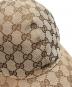 中古・古着 GUCCI (グッチ) GGキャップ ベージュ サイズ:-：40000円