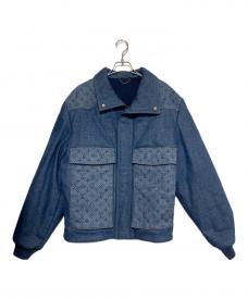LOUIS VUITTONルイ ヴィトン）の古着「Monogram Padded Denim Jacket」｜インディゴ