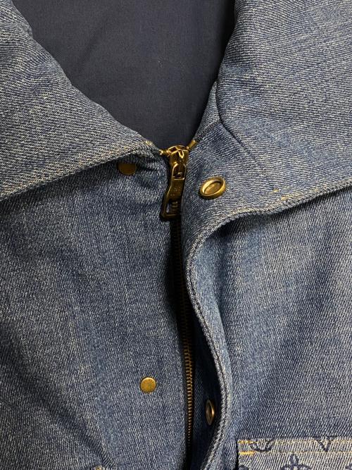LOUIS VUITTON（ルイ ヴィトン）LOUIS VUITTON (ルイ ヴィトン) Monogram Padded Denim Jacket インディゴ サイズ:52の古着・服飾アイテム