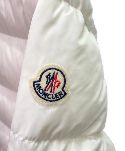 MONCLER（モンクレール）MONCLER (モンクレール) DERA/ダウンジャケット ホワイト サイズ:１の古着・服飾アイテム