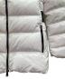 中古・古着 MONCLER (モンクレール) DERA/ダウンジャケット ホワイト サイズ:１：130000円
