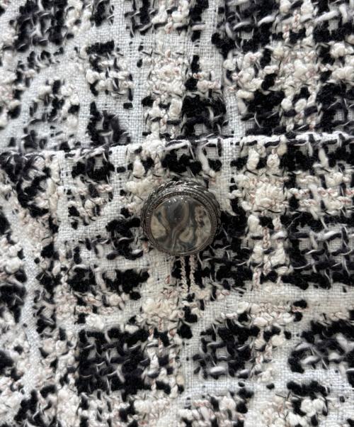 CHANEL（シャネル）CHANEL (シャネル) カメリアツイードワンピース サイズ:34の古着・服飾アイテム