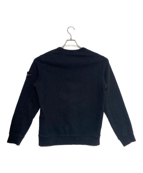 STONE ISLAND（ストーンアイランド）STONE ISLAND (ストーンアイランド) ロゴパッチスウェット ブラック サイズ:Mの古着・服飾アイテム