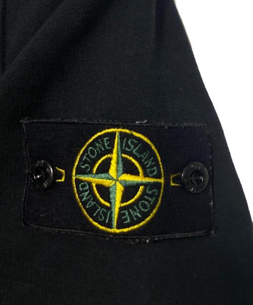 STONE ISLAND（ストーンアイランド）STONE ISLAND (ストーンアイランド) ロゴパッチスウェット ブラック サイズ:Mの古着・服飾アイテム