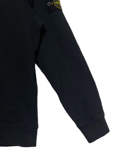 STONE ISLAND（ストーンアイランド）STONE ISLAND (ストーンアイランド) ロゴパッチスウェット ブラック サイズ:Mの古着・服飾アイテム