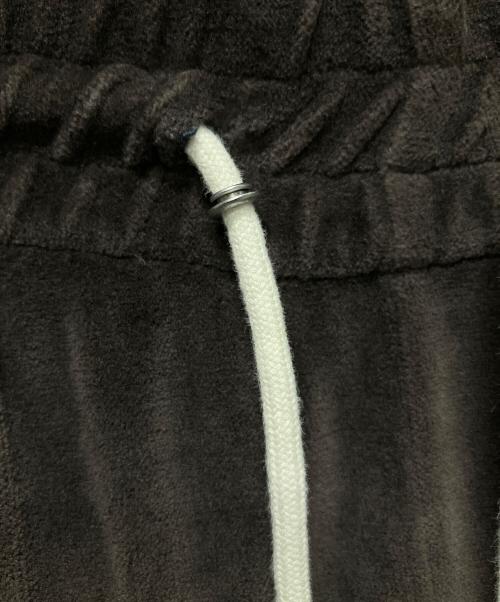 CELINE（セリーヌ）CELINE (セリーヌ) ベロアトラックパンツ ブラウン サイズ:XSの古着・服飾アイテム