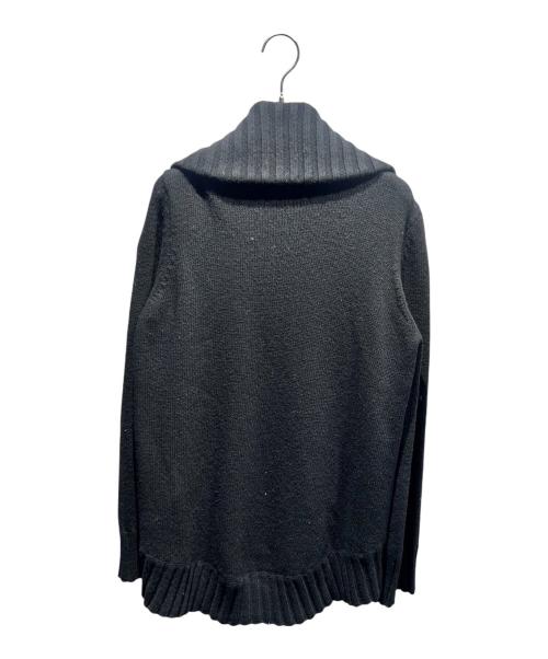 MONCLER（モンクレール）MONCLER (モンクレール) ニット切替ダウンジャケット ブラック サイズ:Sの古着・服飾アイテム