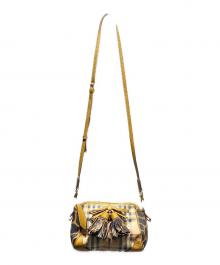 BURBERRY（バーバリー）の古着「クロスボディショルダーバッグ」｜ベージュ×ブラウン