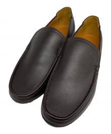 HERMES（エルメス）の古着「ローファー」｜ブラック