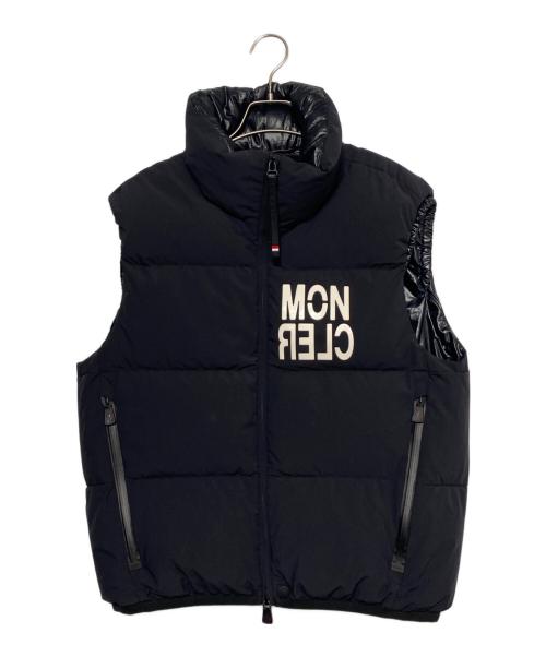 MONCLER GRENOBLE（モンクレール グルノーブル）MONCLER GRENOBLE (モンクレール グルノーブル) NANTAUX/ダウンベスト ブラック サイズ:2の古着・服飾アイテム