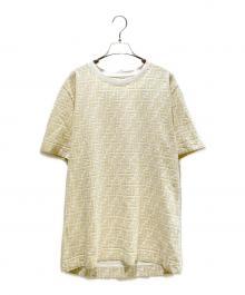 FENDI（フェンディ）の古着「FENDI FF Motif T-Shirt/FFモチーフTシャツ/FY0936 A7D5」｜アイボリー