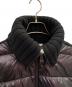 中古・古着 MONCLER (モンクレール) ニット切替ダウンジャケット ネイビー サイズ:Ｍ：100000円