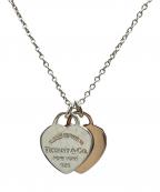 TIFFANY & Co.ティファニー）の古着「ミニダブルハートネックレス」