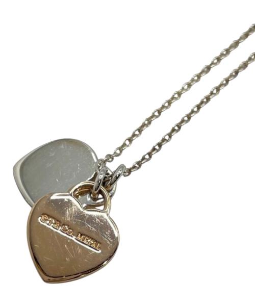TIFFANY & Co.（ティファニー）TIFFANY & Co. (ティファニー) ミニダブルハートネックレスの古着・服飾アイテム