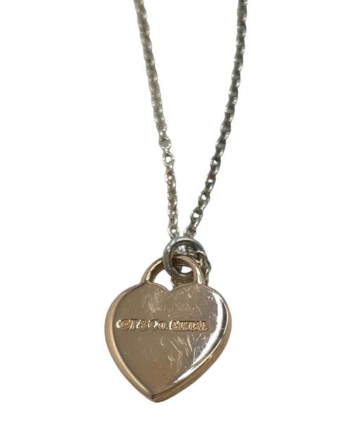 TIFFANY & Co.（ティファニー）TIFFANY & Co. (ティファニー) ミニダブルハートネックレスの古着・服飾アイテム