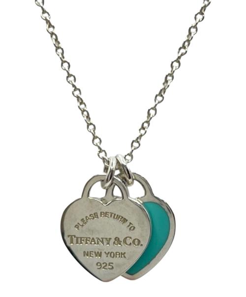 TIFFANY & Co.（ティファニー）TIFFANY & Co. (ティファニー) ミニダブルハートタグネックレスの古着・服飾アイテム