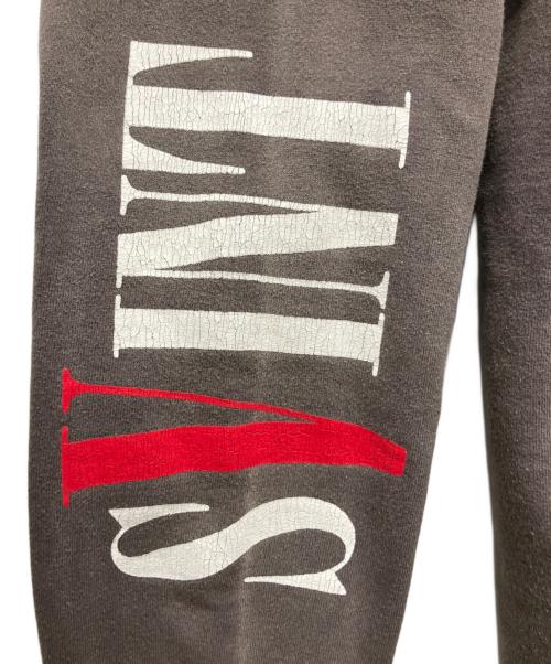 SAINT MICHAEL（セントマイケル）SAINT MICHAEL (セントマイケル) VLONE (ヴィーロン) プリントパーカー / HOODIE / VLONE / BLACK / フーディー / ヴィーローン (ブラック) グレー サイズ:Lの古着・服飾アイテム