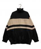 BALENCIAGAバレンシアガ）の古着「ロゴナイロンジャケット」｜ブラック