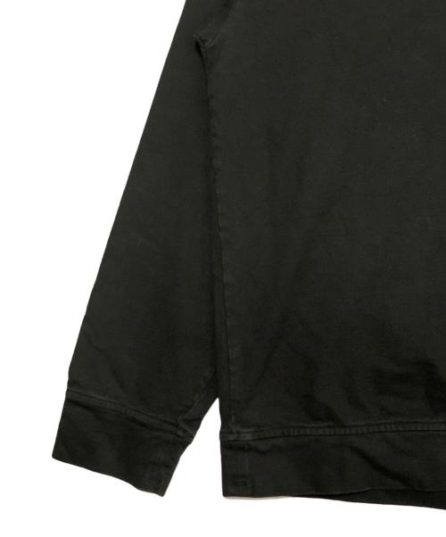 STONE ISLAND（ストーンアイランド）STONE ISLAND (ストーンアイランド) Garment Dye Sweat L/S TEE ブラック サイズ:Sの古着・服飾アイテム