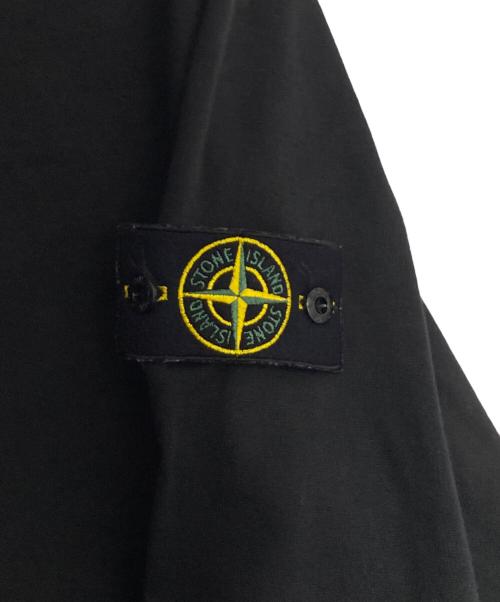 STONE ISLAND（ストーンアイランド）STONE ISLAND (ストーンアイランド) Garment Dye Sweat L/S TEE ブラック サイズ:Sの古着・服飾アイテム