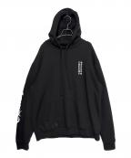 CHROME HEARTSクロムハーツ）の古着「Vertical Logo Pullover Hoodie」｜ブラック