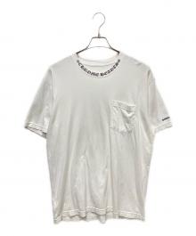 CHROME HEARTS（クロムハーツ）の古着「ネックロゴポケットTシャツ」｜ホワイト