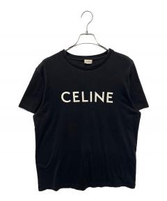 中古・古着通販】CELINE (セリーヌ) Studded logo T-shirt/スタッズ