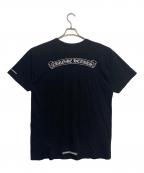 CHROME HEARTSクロムハーツ）の古着「スクロールラベルポケットTシャツ」｜ブラック
