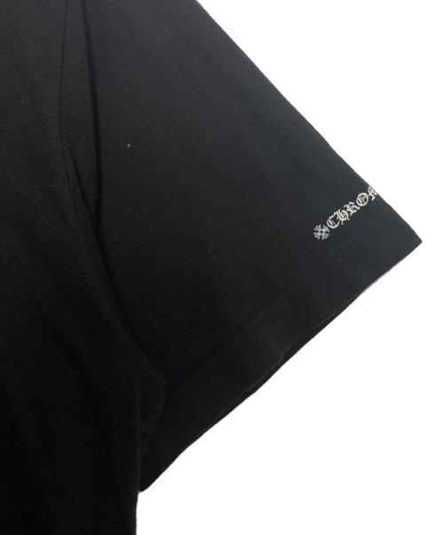 CHROME HEARTS（クロムハーツ）CHROME HEARTS (クロムハーツ) スクロールラベルポケットTシャツ ブラック サイズ:XLの古着・服飾アイテム