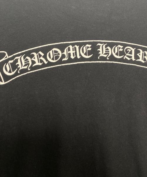 CHROME HEARTS（クロムハーツ）CHROME HEARTS (クロムハーツ) スクロールラベルポケットTシャツ ブラック サイズ:XLの古着・服飾アイテム