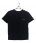 CHROME HEARTS (クロムハーツ) スクロールラベルポケットTシャツ ブラック サイズ:XL：65000円